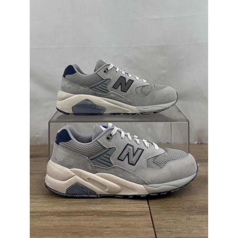 New Balance 580 MD2 Men's Running Shoes Grey Navy Size 7 MT580MD2